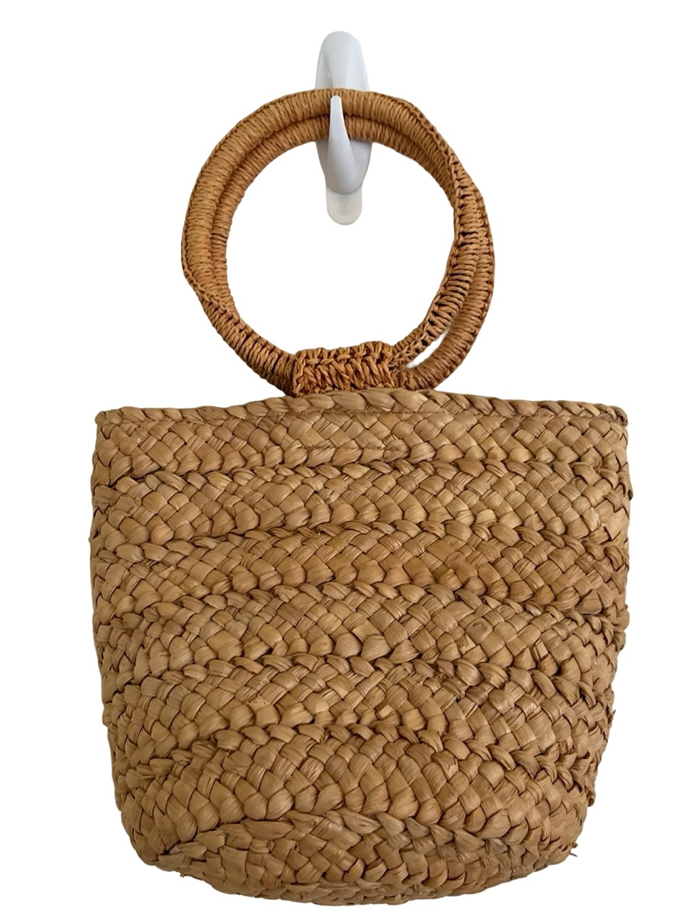 L Space LSPACE Bella Woven Straw Mini Tote Bag in Natural - Picture 2 of 7